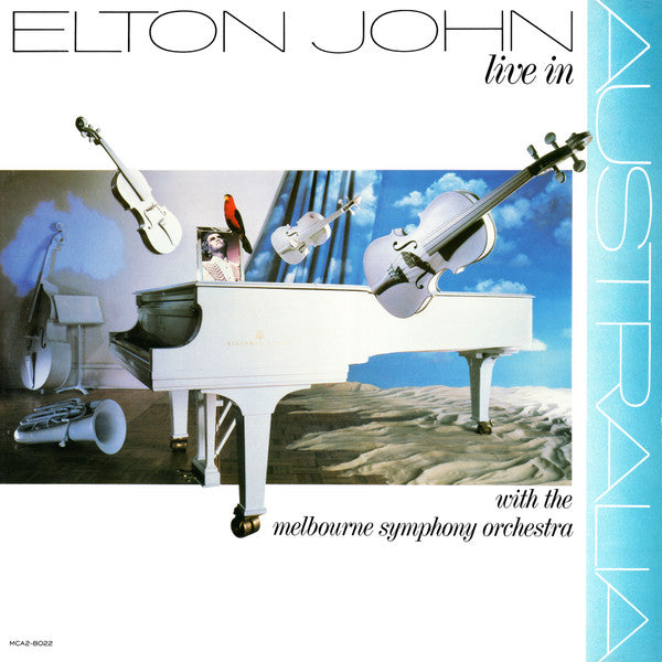 Elton John With The Melbourne Symphony Orchestra* : Live In Australia (2xLP, Album, Club, Car)