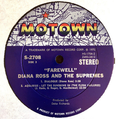 Diana Ross & The Supremes* : Farewell (2xLP, Album + Box)