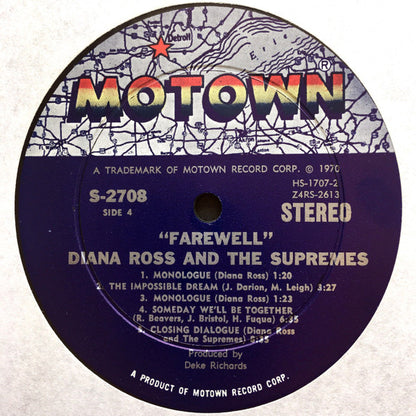 Diana Ross & The Supremes* : Farewell (2xLP, Album + Box)