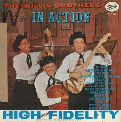 The Willis Brothers : In Action (LP, Album, Mono)