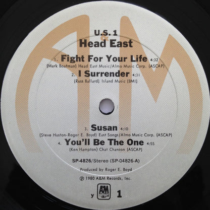 Head East : U.S. 1 (LP, Album, Ter)