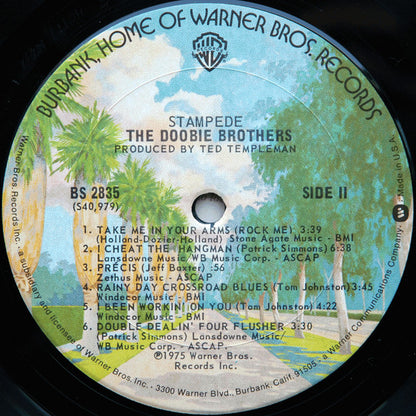 The Doobie Brothers : Stampede (LP, Album, RP, Pit)