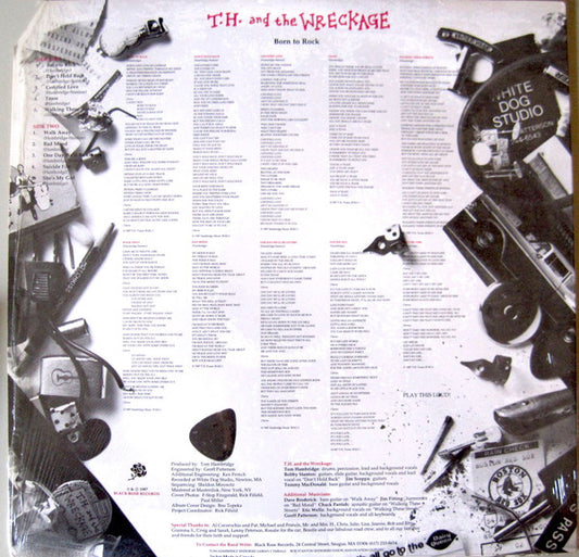 T.H. & The Wreckage : Born To Rock (LP, Album)