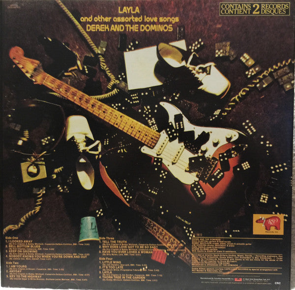 Derek And The Dominos* : Layla And Other Assorted Love Songs (2xLP, Album, Club, Gat)