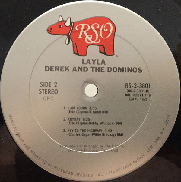 Derek And The Dominos* : Layla And Other Assorted Love Songs (2xLP, Album, Club, Gat)