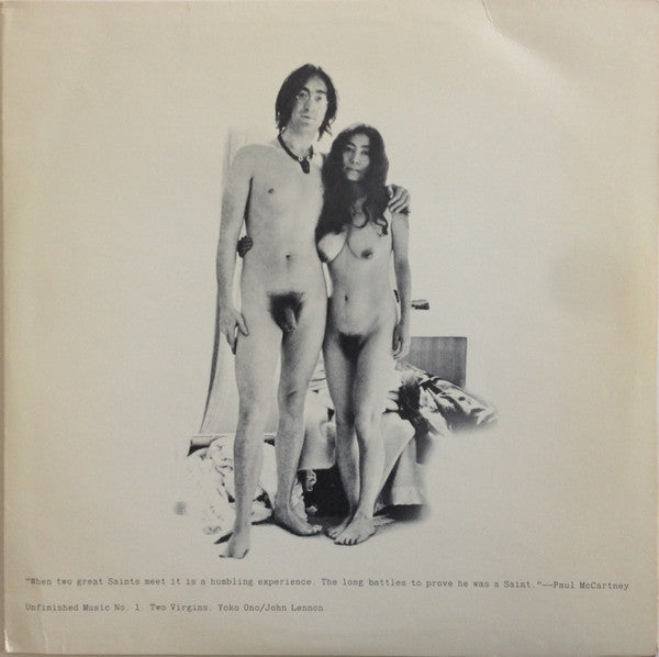 John Lennon And Yoko Ono* : Unfinished Music No. 1. Two Virgins (LP, Album, Mon)