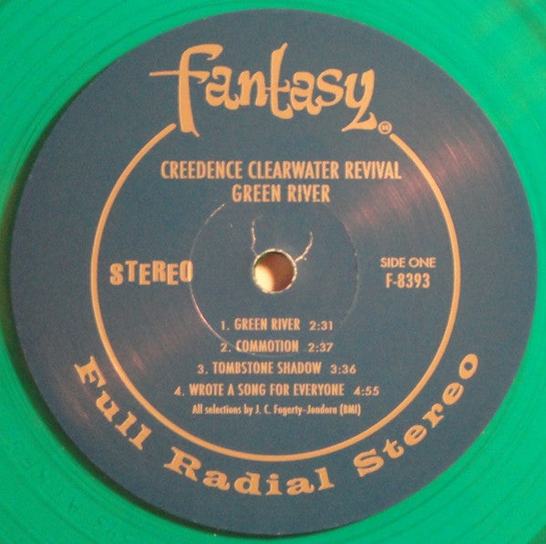 Creedence Clearwater Revival : Green River (LP, Album, Ltd, RE, Gre)