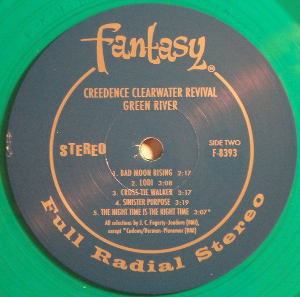 Creedence Clearwater Revival : Green River (LP, Album, Ltd, RE, Gre)