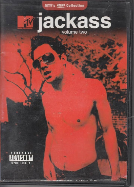 Jackass: Volume Two red dvd cover