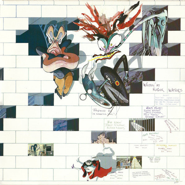 Pink Floyd : The Wall (2xLP, Album, Pit)