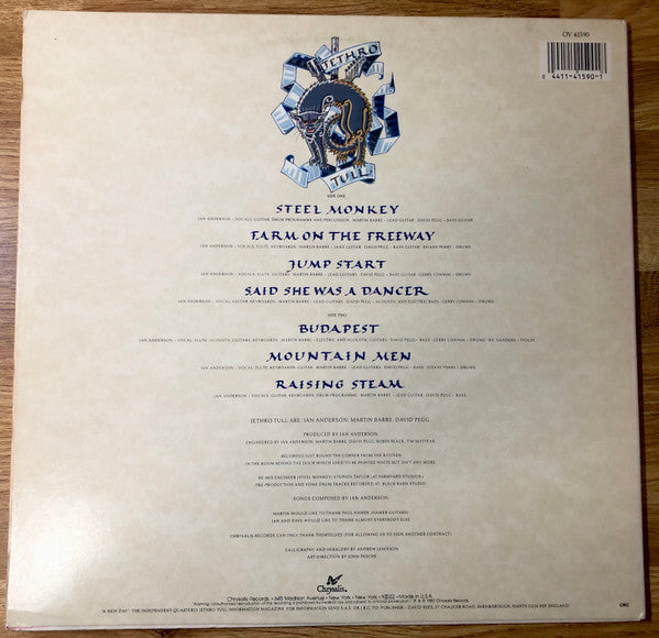 Jethro Tull : Crest Of A Knave (LP, Album, Club, CRC)