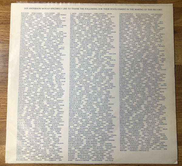 Jethro Tull : Crest Of A Knave (LP, Album, Club, CRC)