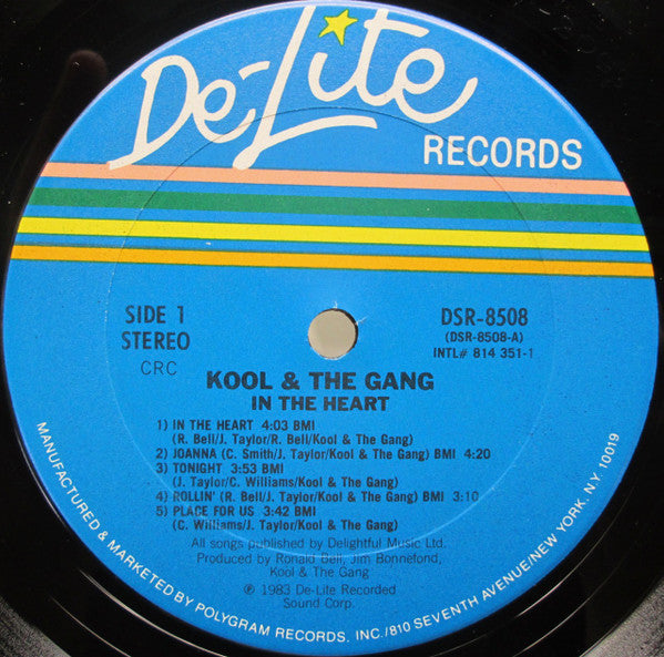 Kool & The Gang : In The Heart (LP, Album, Club, Car)