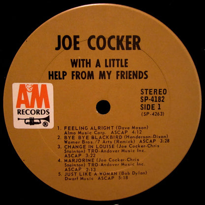 Joe Cocker : With A Little Help From My Friends (LP, Album, Pit)