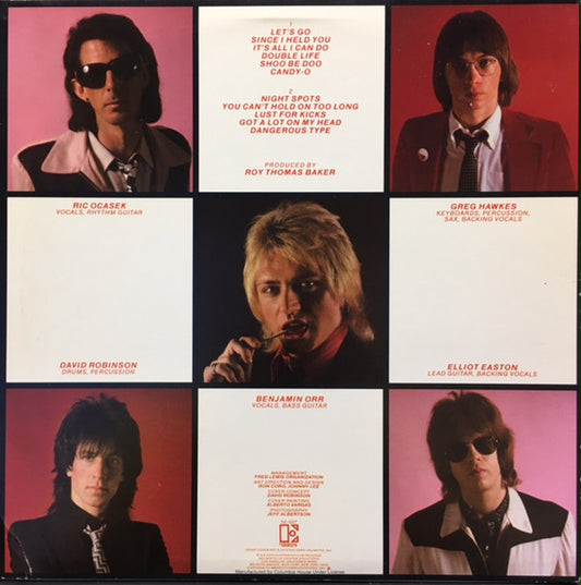 The Cars : Candy-O (LP, Album, Club, Ter)