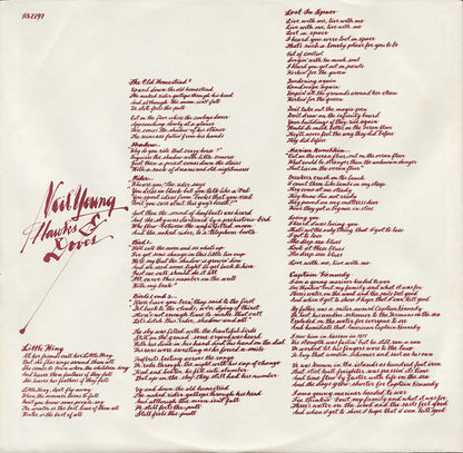 Neil Young : Hawks & Doves (LP, Album, Win)