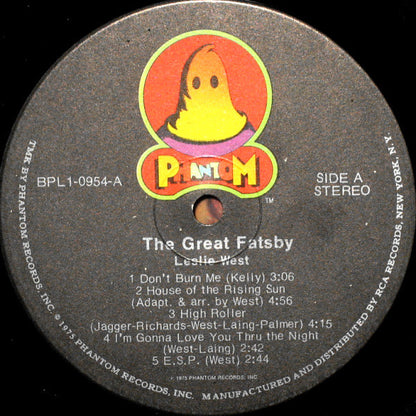 Leslie West : The Great Fatsby (LP, Album, RE)