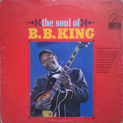 B.B. King : The Soul Of B.B. King (LP, RE)