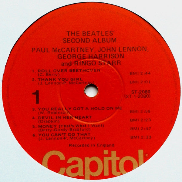 The Beatles : The Beatles' Second Album (LP, Album, Mixed, RE, Win)