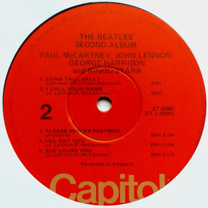 The Beatles : The Beatles' Second Album (LP, Album, Mixed, RE, Win)