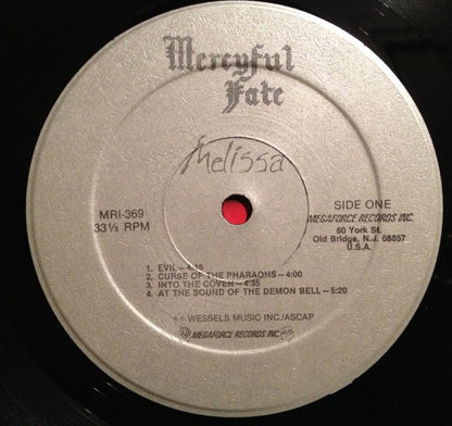 Mercyful Fate : Melissa (LP, Album)