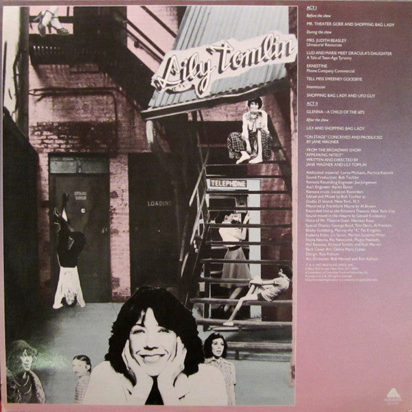 Lily Tomlin : On Stage (LP, Album, Ter)