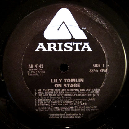Lily Tomlin : On Stage (LP, Album, Ter)