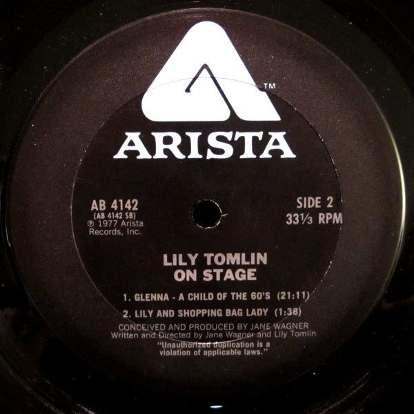 Lily Tomlin : On Stage (LP, Album, Ter)