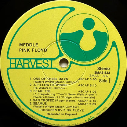 Pink Floyd : Meddle (LP, Album, Win)