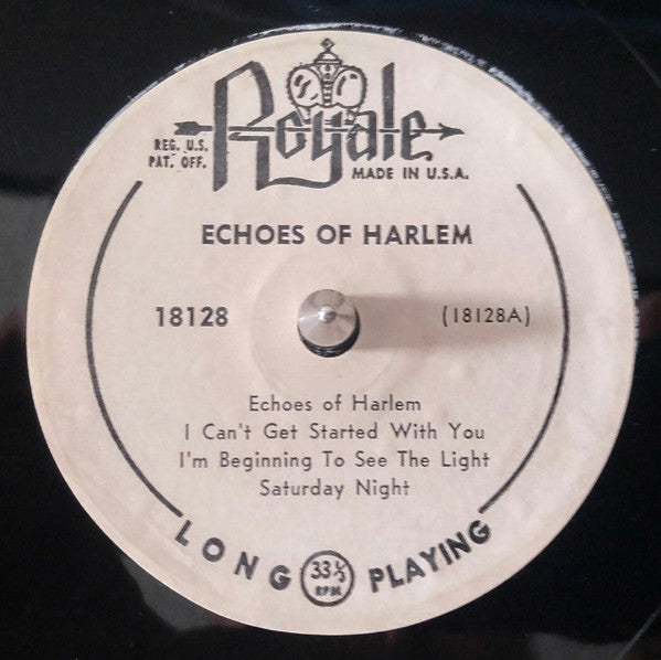 Orchestra* / Unknown Artist : Echoes Of Harlem (10", Comp)