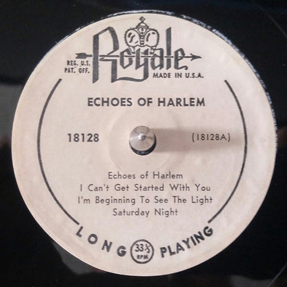 Orchestra* / Unknown Artist : Echoes Of Harlem (10", Comp)