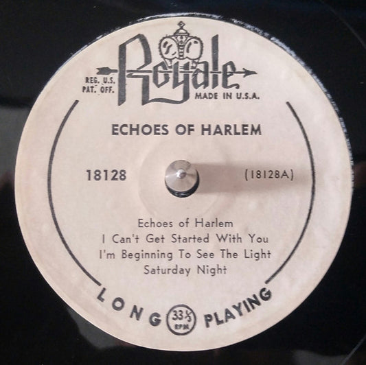 Orchestra* / Unknown Artist : Echoes Of Harlem (10", Comp)