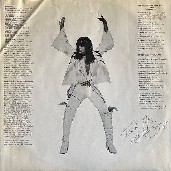 Rick James : Fire It Up (LP, Album)