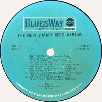 Jimmy Reed : The New Jimmy Reed Album (LP, Album, Club)