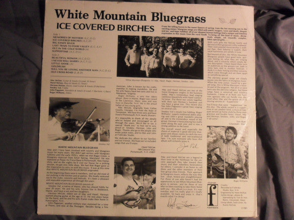 White Mountain Bluegrass : Ice Covered Birches (LP, Album)
