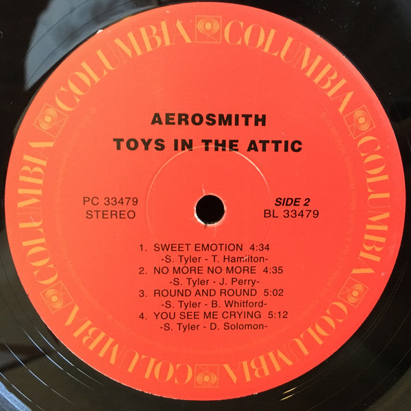 Aerosmith : Toys In The Attic (LP, Album, RE, RM, 180)