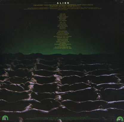 Jerry Goldsmith : Alien (Original Soundtrack From The Twentieth Century-Fox Film) (LP, Album, Ind)
