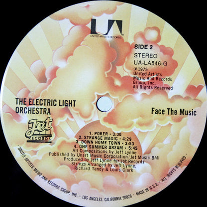 Electric Light Orchestra : Face The Music (LP, Album, RE, Ter)