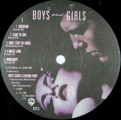 Bryan Ferry : Boys And Girls (LP, Album, Spe)