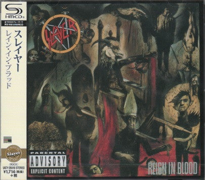 Slayer : Reign In Blood (CD, Album, RE, RM, SHM)