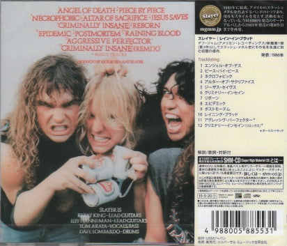 Slayer : Reign In Blood (CD, Album, RE, RM, SHM)
