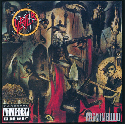 Slayer : Reign In Blood (CD, Album, RE, RM, SHM)