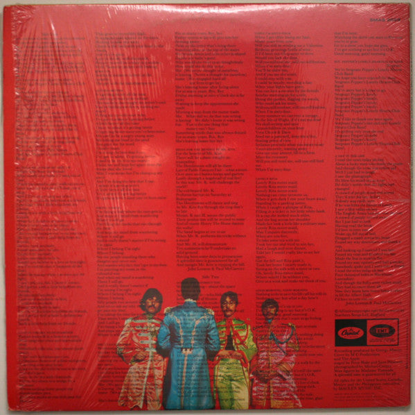 The Beatles : Sgt. Pepper's Lonely Hearts Club Band (LP, Album, RE, Win)