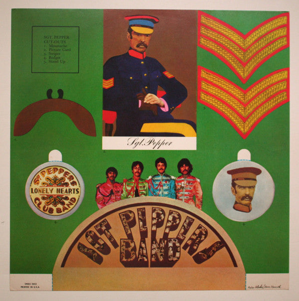 The Beatles : Sgt. Pepper's Lonely Hearts Club Band (LP, Album, RE, Win)