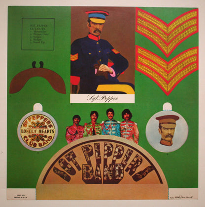 The Beatles : Sgt. Pepper's Lonely Hearts Club Band (LP, Album, RE, Win)