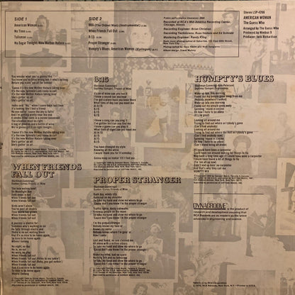 The Guess Who : American Woman (LP, Album, Ind)