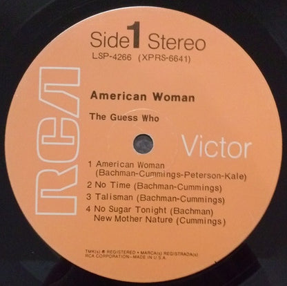 The Guess Who : American Woman (LP, Album, Ind)