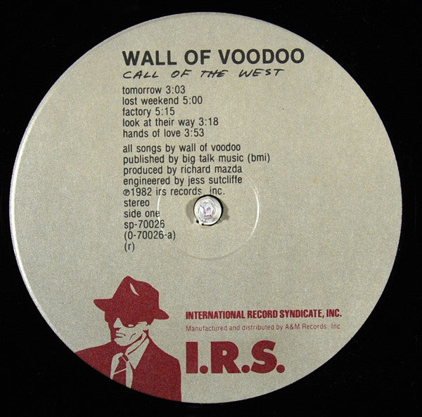 Wall Of Voodoo : Call Of The West (LP, Album, R -)