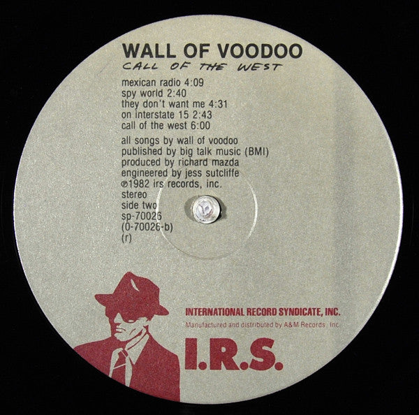 Wall Of Voodoo : Call Of The West (LP, Album, Ind)