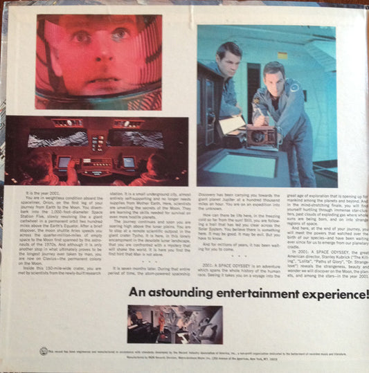 Various : 2001: A Space Odyssey (Music From The Motion Picture Sound Track) (LP, Comp, RE, 810)